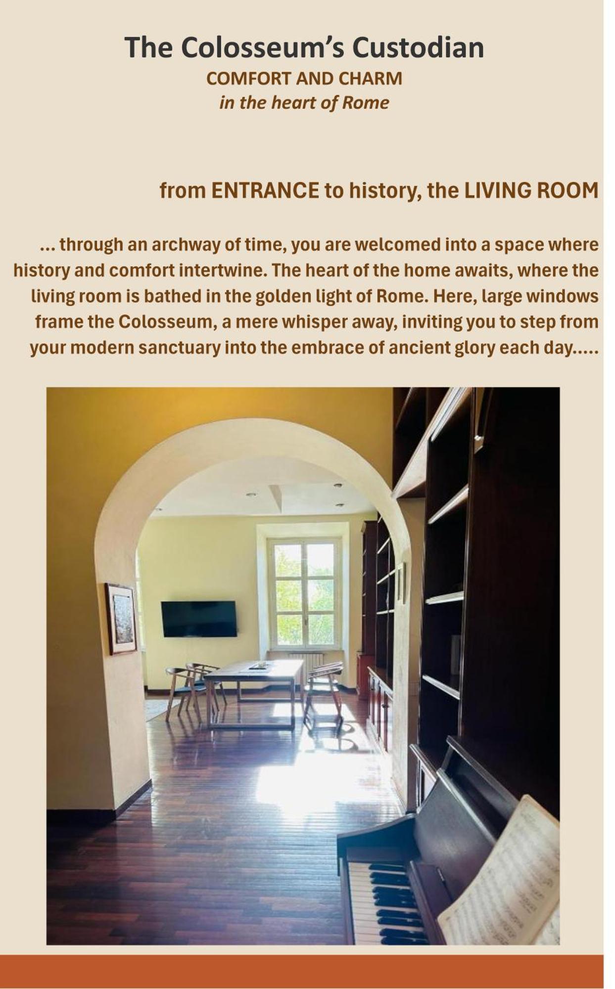 Colosseum'S Custodian - Apartment 115 M2 Рим Экстерьер фото